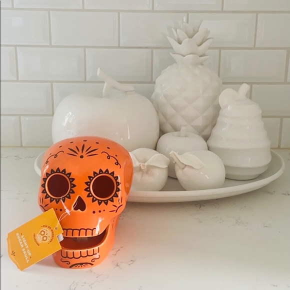 Target Día de Muertos Collection Orange  Sugar Skull - Picture 2 of 16